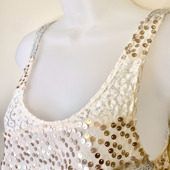 FP | Itsy Bitsy Glitzy Sequin Cropped Tank Top - Picture 9 of 16